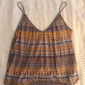 Patterned Tank Top